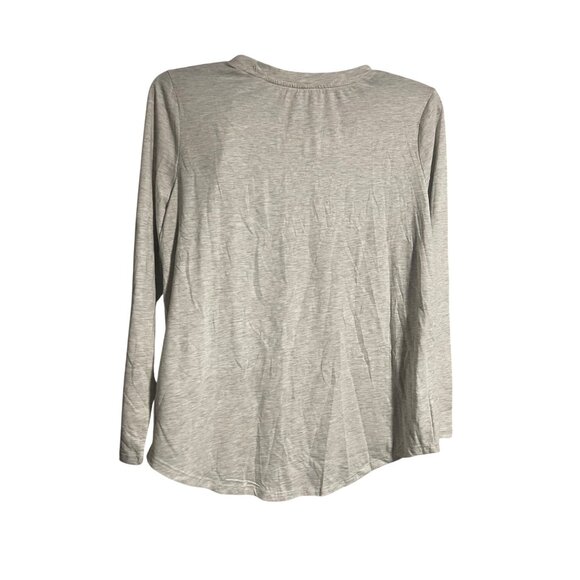 Rae Dunn Drink Up Witches Shirt Anklet Socks Set Size L Oatmeal Heather Gray - Picture 3 of 9